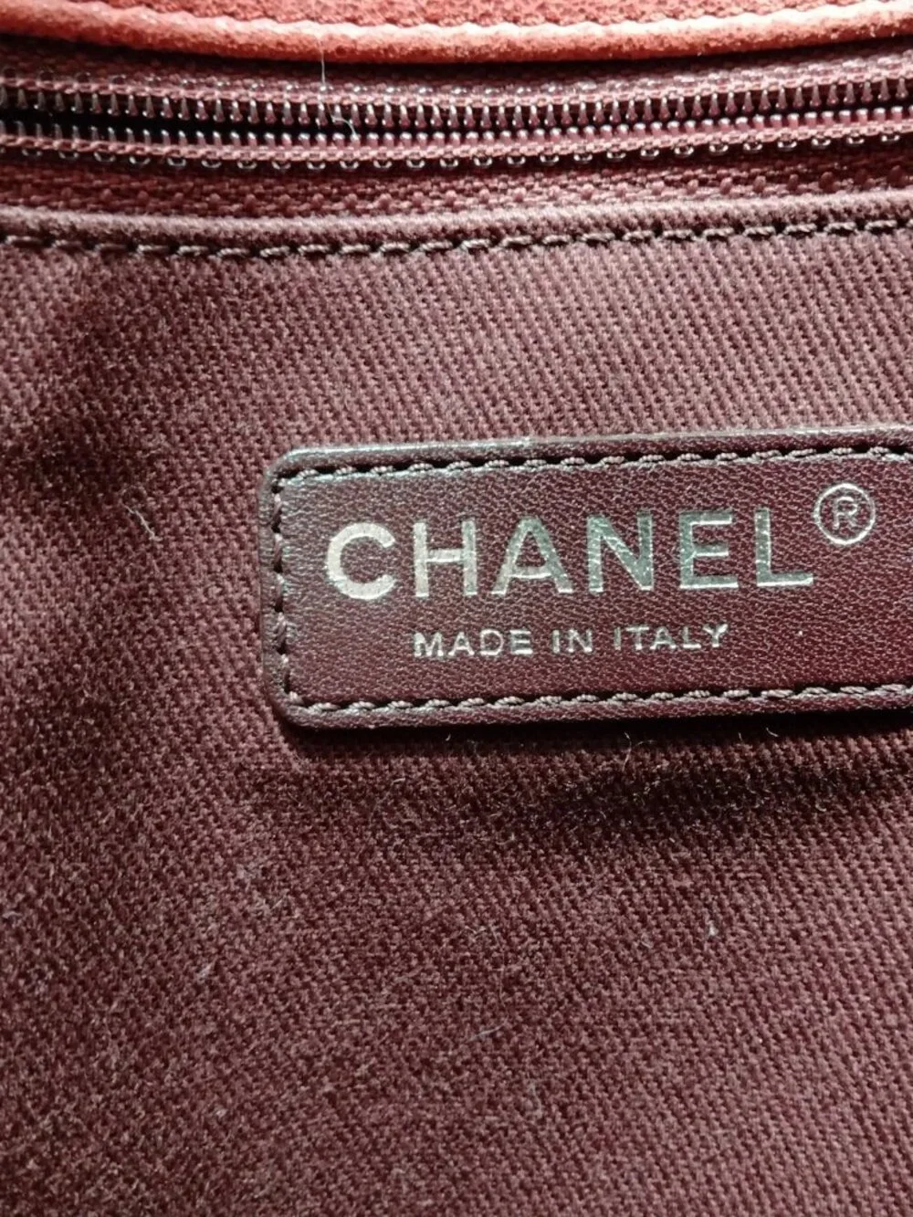 Authentic Chanel Boy Bag Coral Quilted Leather Shoulder Luxury Designer Bag - Picture 15 of 15